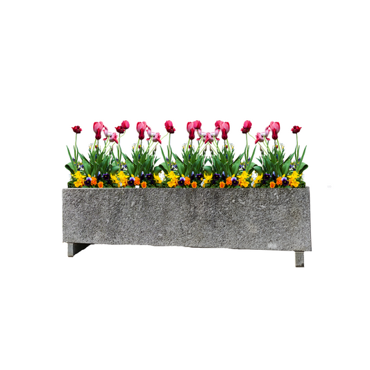 Fioriera in granito antico