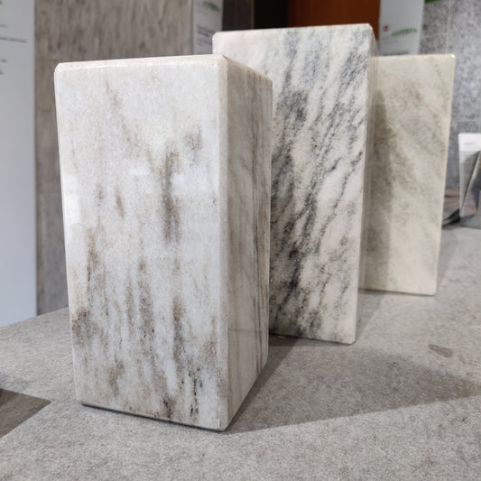 Parallelepipedo decorativo in marmo Cristallina Green