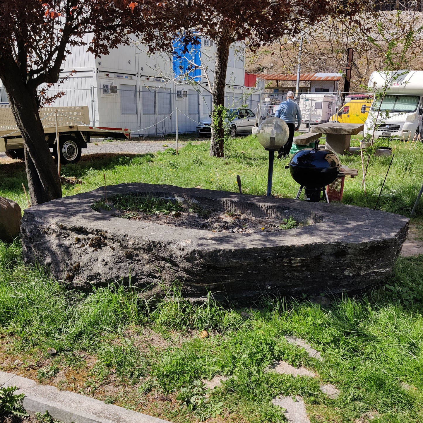 Vasca per fioriera o fontana