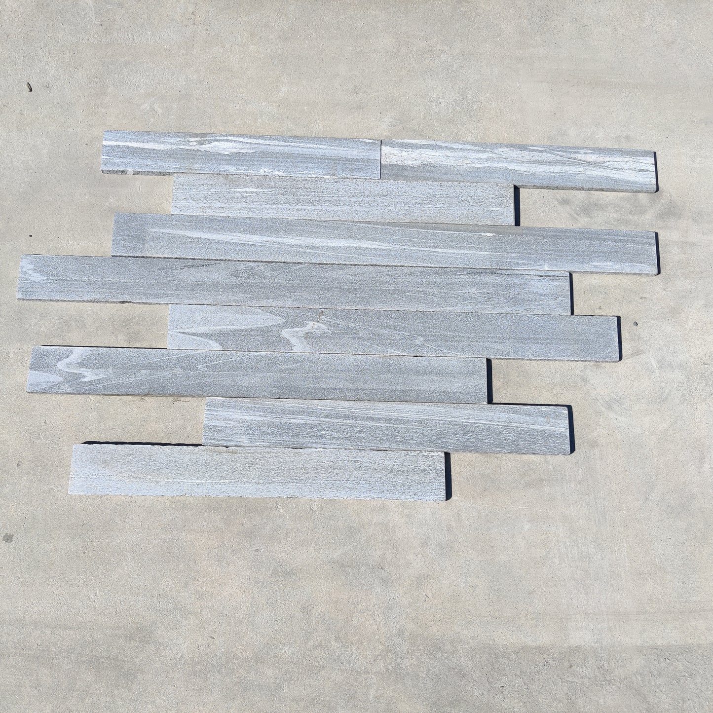 Bandes de sol/mur en granit Maggia Wild - SP 1-2 - 20 m²
