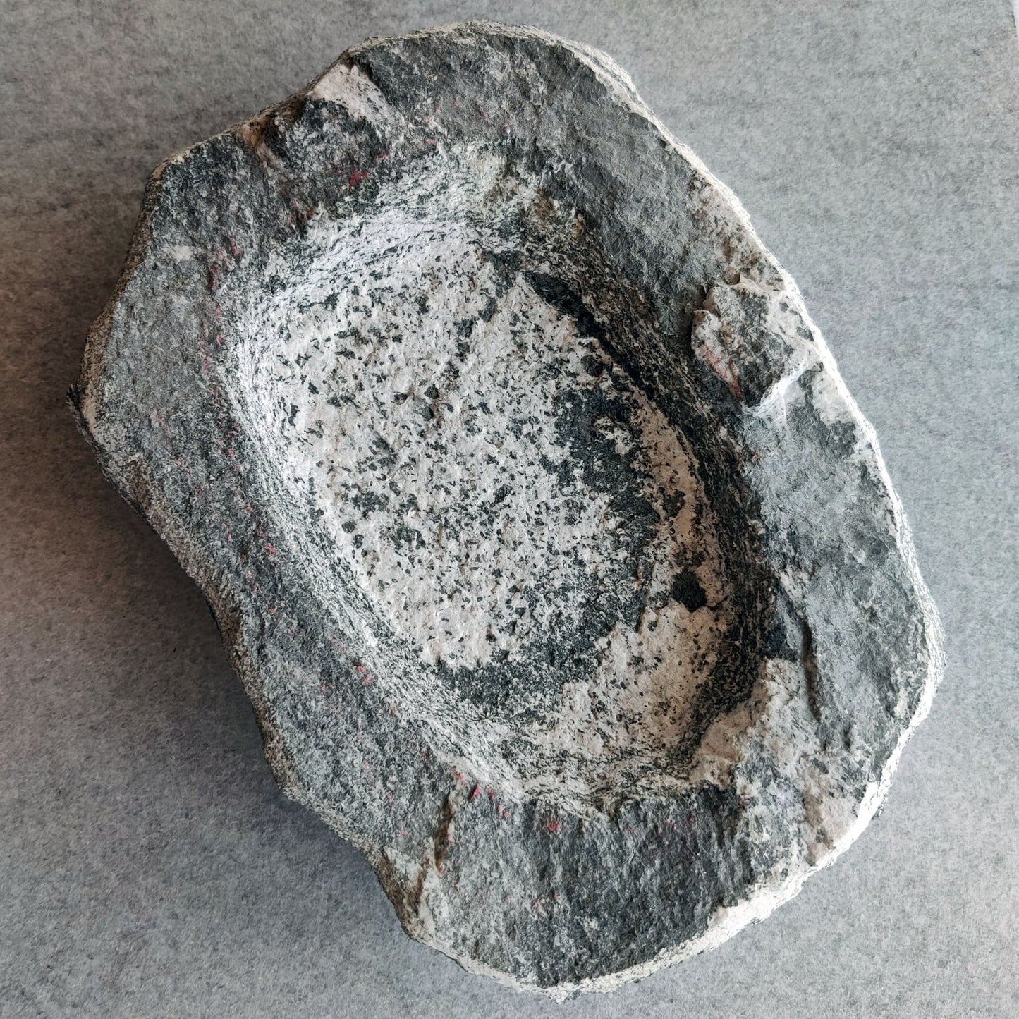 Ticino granite birdbath