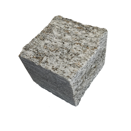 Dés de granit clair 8-11 cm pour pavés - en BIG BAG