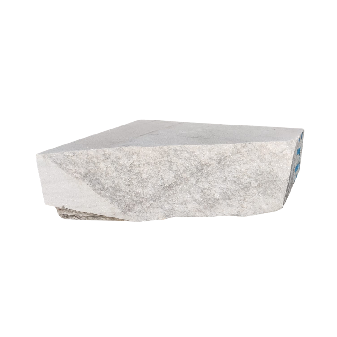 Blocchetto per sculture in marmo Cristallina White Venato
